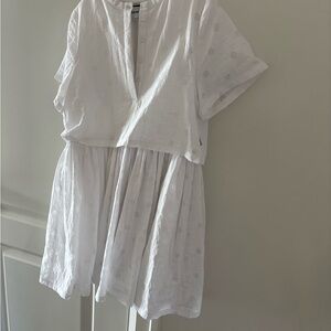 Boss kids White Short Sleeve Dress